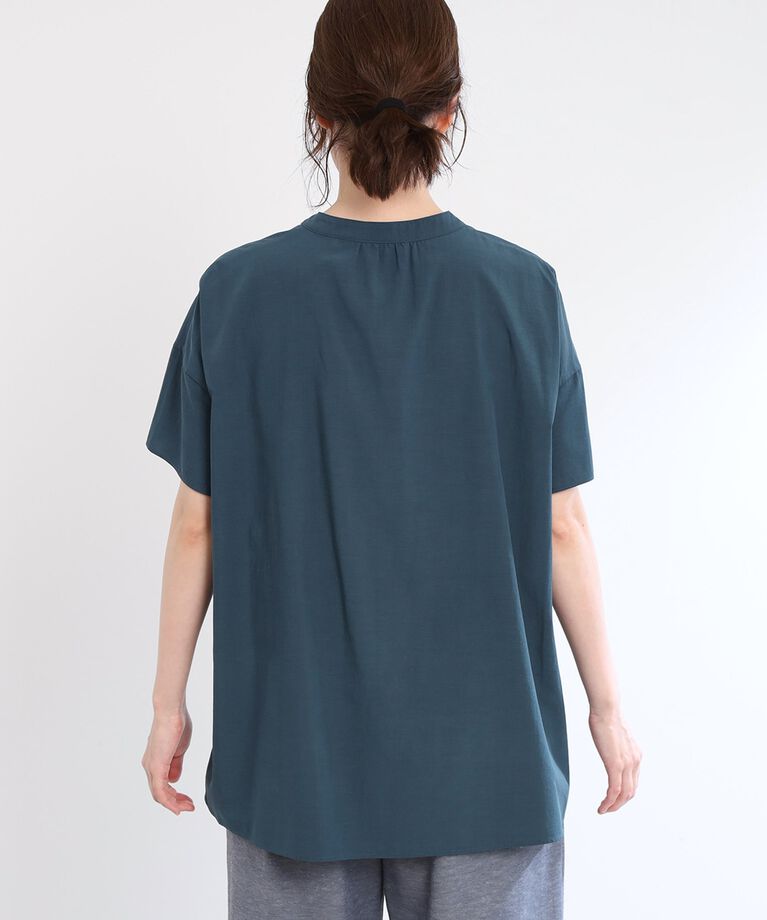 Reflect「【E‐QUALITY／手洗い可】スキッパーブラウス」|シャツ・ブラウス|