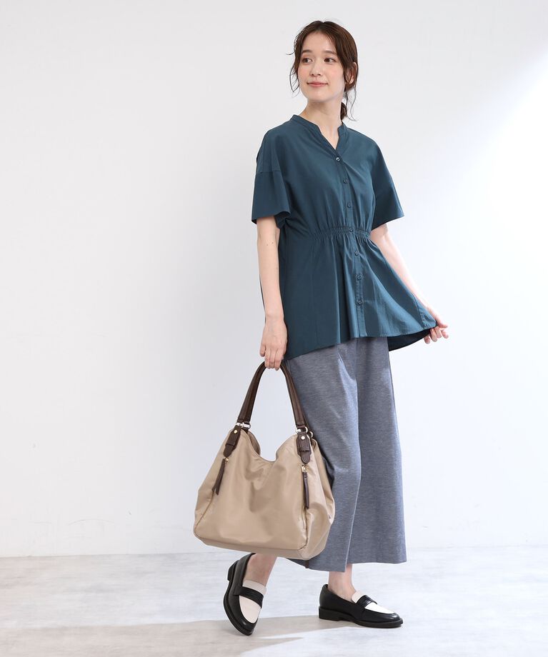 Reflect「【E‐QUALITY／手洗い可】スキッパーブラウス」|シャツ・ブラウス|