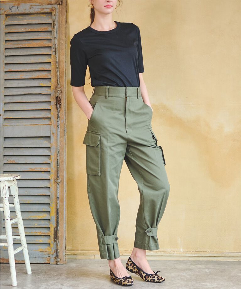 DRESSTERIOR「【大人百花冬号掲載　モデル美香さん着用/大人カジュアル】フレンチカーゴパンツ」|その他|