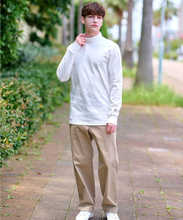 DRESSTERIOR「ハイグレード オフタートルカットソー」|Tシャツ・カットソー|