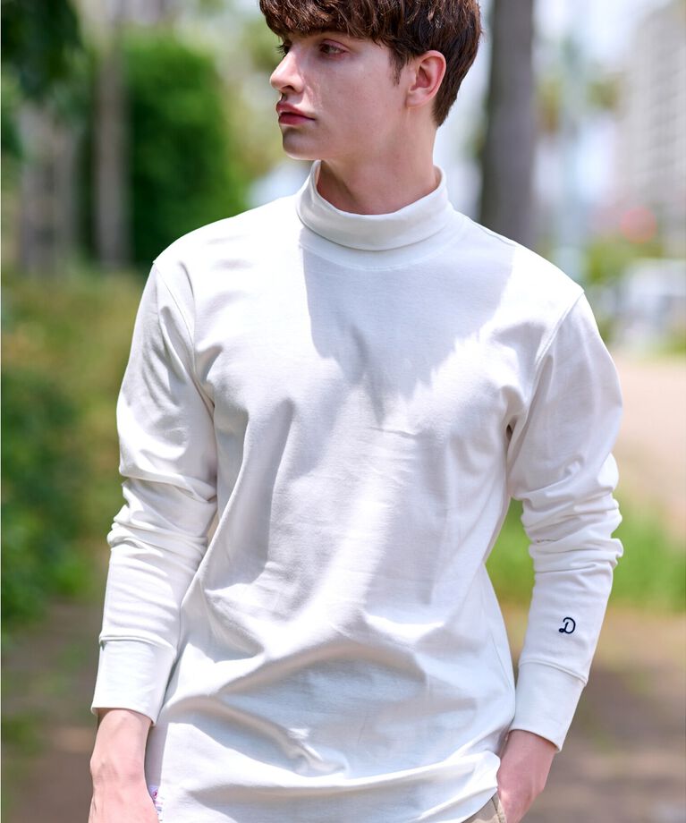 DRESSTERIOR「ハイグレード オフタートルカットソー」|Tシャツ・カットソー|