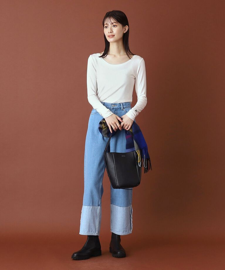 DRESSTERIOR「ウォームストレッチクルーネック」|Tシャツ・カットソー|