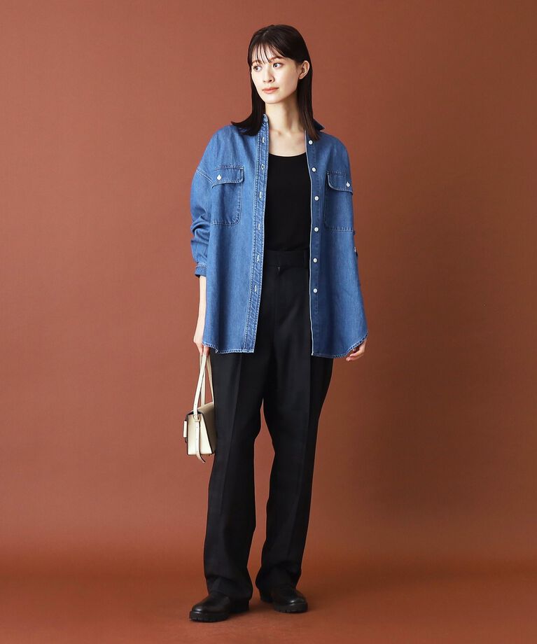 DRESSTERIOR「ウォームストレッチクルーネック」|Tシャツ・カットソー|