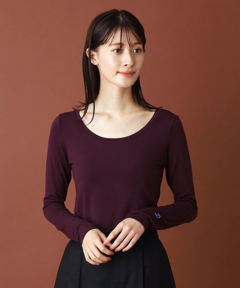 DRESSTERIOR「ウォームストレッチクルーネック」|Tシャツ・カットソー|