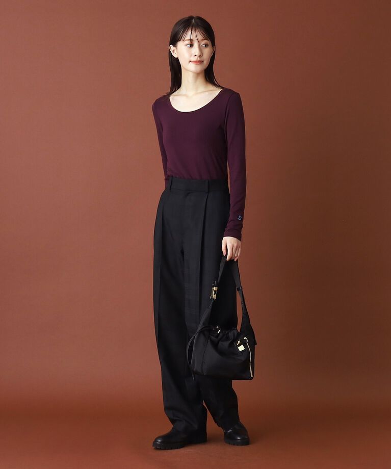 DRESSTERIOR「ウォームストレッチクルーネック」|Tシャツ・カットソー|