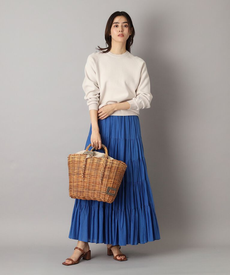 DRESSTERIOR「【洗える／春夏カラー】ウォッシャブル コットンカシミヤ混ニット」|ニット・セーター|