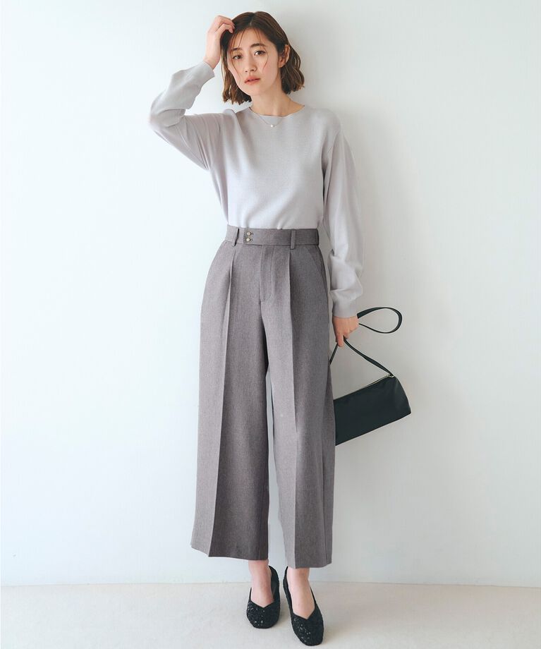 grove「【人間工学】つつまれフィットスクエアトゥフラットパンプス【入卒対応可】」|その他|