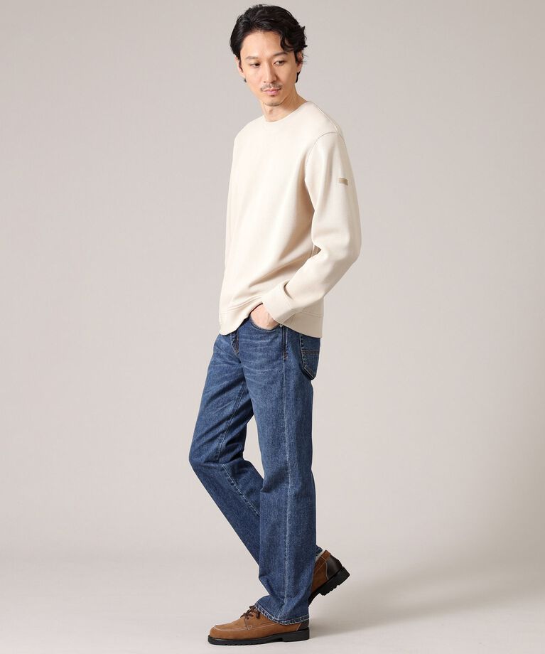TAKEO KIKUCHI「【モンスターストレッチ】日本製 ウォッシュド デニムパンツ」|デニム|
