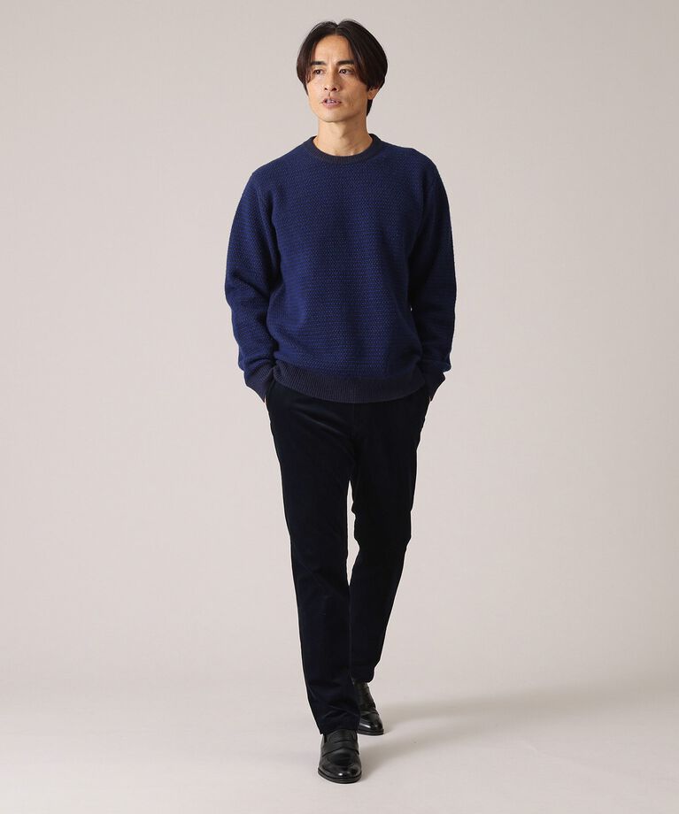 TAKEO KIKUCHI「ドットメランジ プルオーバー ニット」|ニット・セーター|