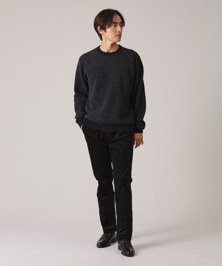 TAKEO KIKUCHI「ドットメランジ プルオーバー ニット」|ニット・セーター|
