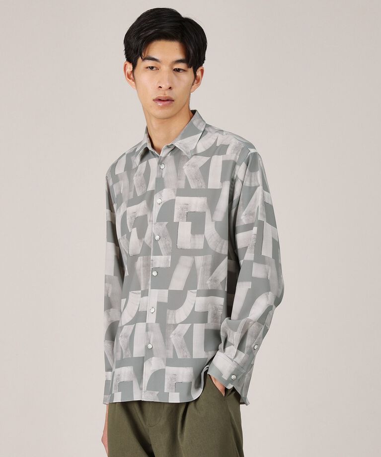 TAKEO KIKUCHI「【Made in JAPAN】スライドパズル柄 シャツ」|シャツ・ブラウス|