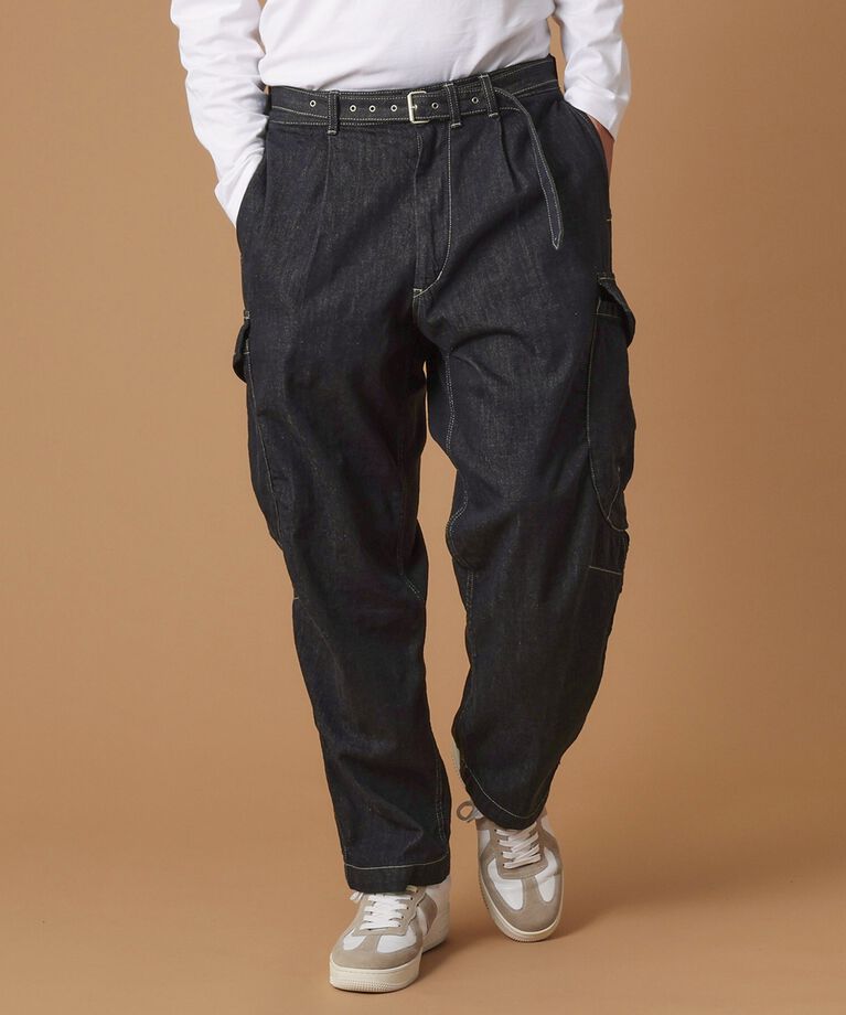 40CARATS&525「525DENIM　カーゴパンツ」|その他|ﾌﾞﾙｰ(093)