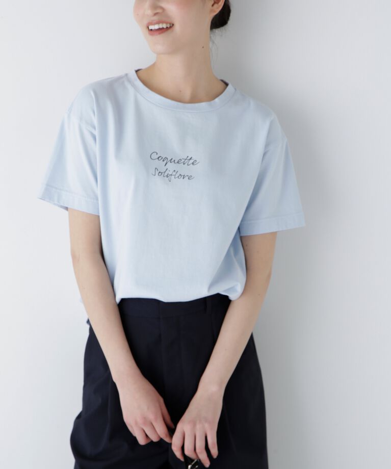  「◆ロゴＴシャツ」|Tシャツ・カットソー|ブルー