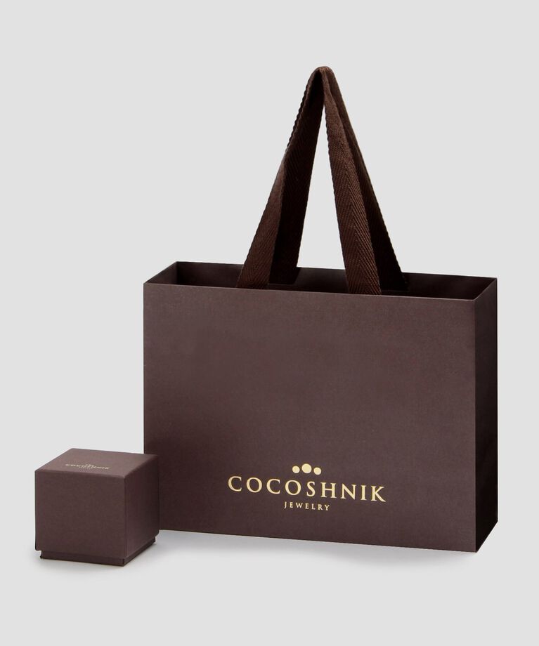COCOSHNIK「K10中空ドロップカーブ スタッドピアス」|ピアス|