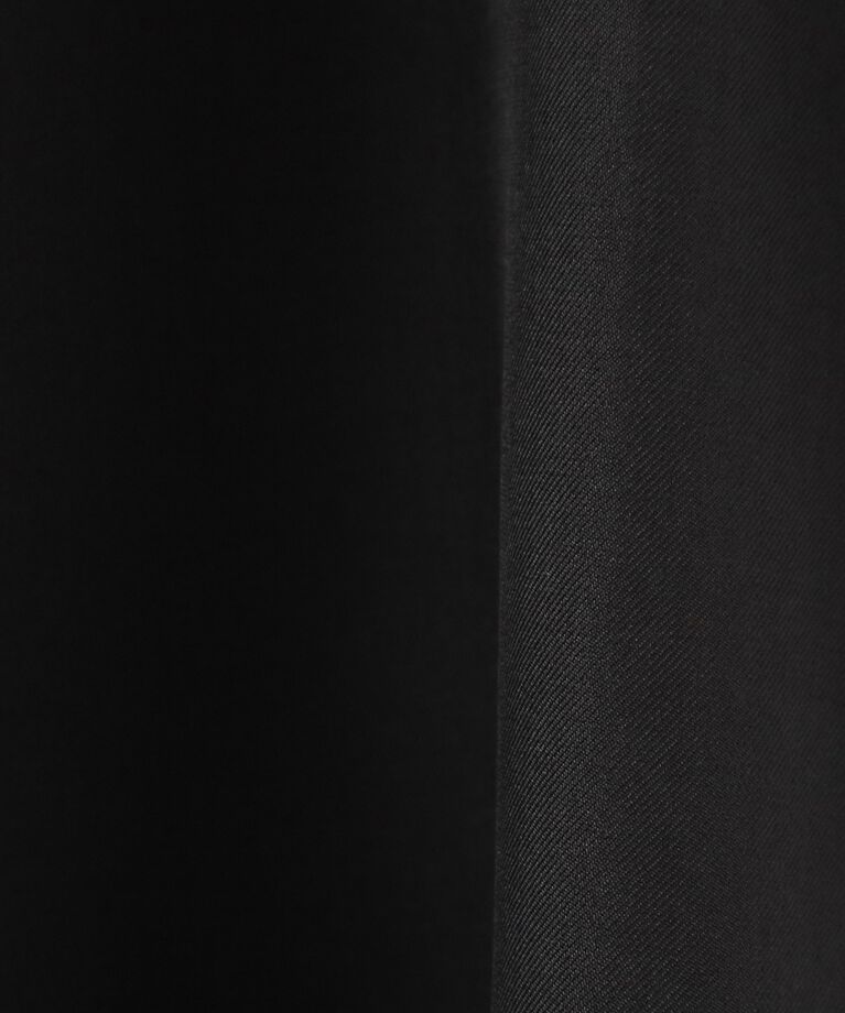 SHOO･LA･RUE「【洗える/S-LL/セットアップ可】首元すっきり ペプラムジレ」|ベスト・ジレ|
