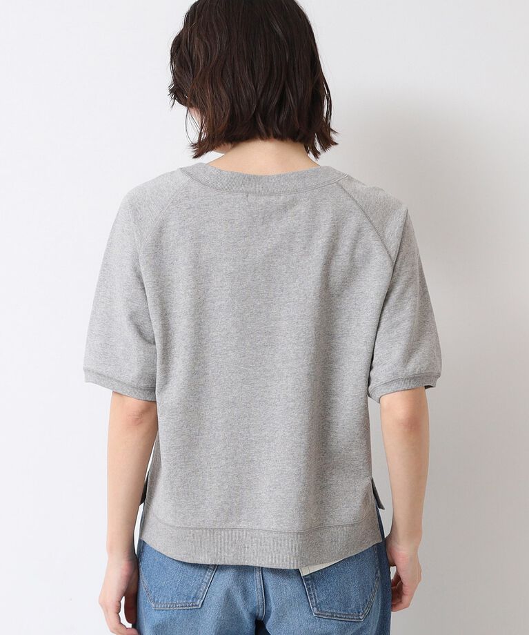 Dessin「【洗える】クロップド丈ロゴ半袖カットソー（S～L）」|Tシャツ・カットソー|