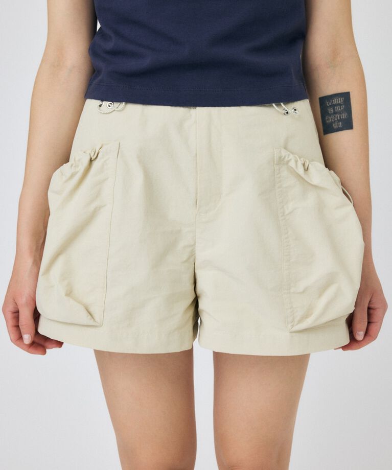 MOUSSY「DRAWSTRING POCKET ショーツ」|その他|