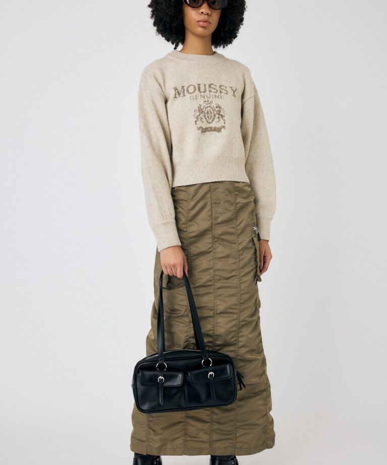 MOUSSY「GLITTER MOUSSY ニットトップス」|ニット・セーター|