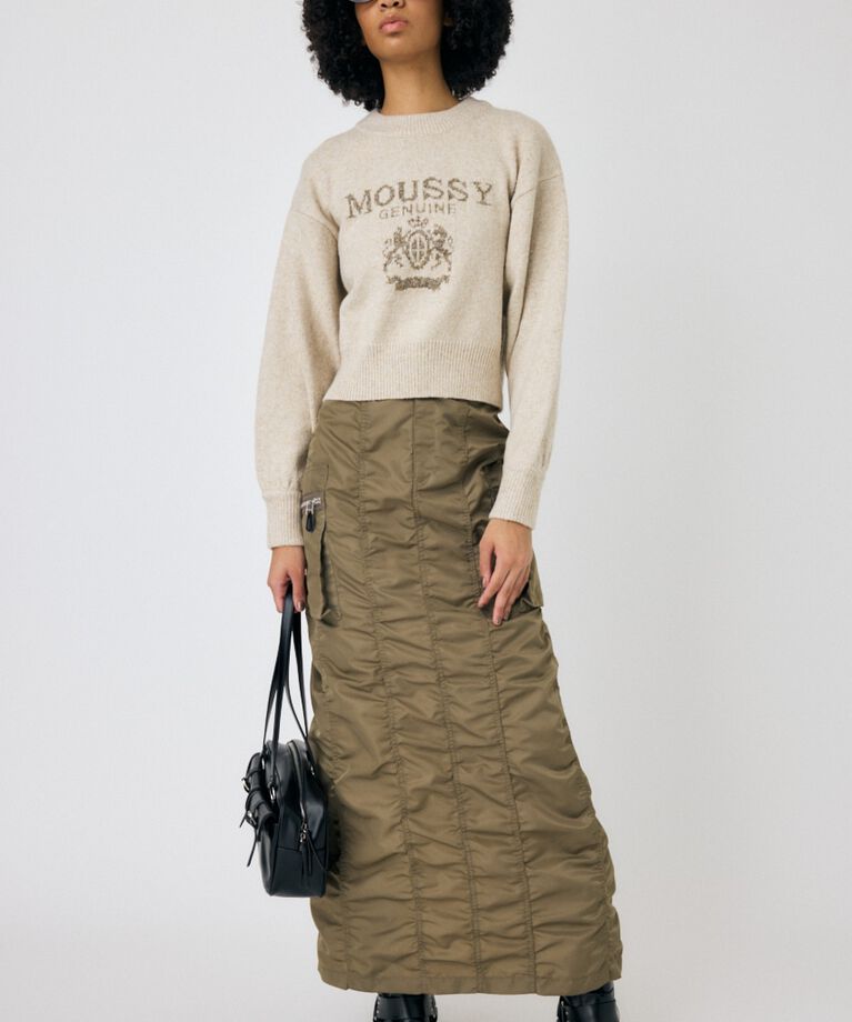 MOUSSY「GLITTER MOUSSY ニットトップス」|ニット・セーター|