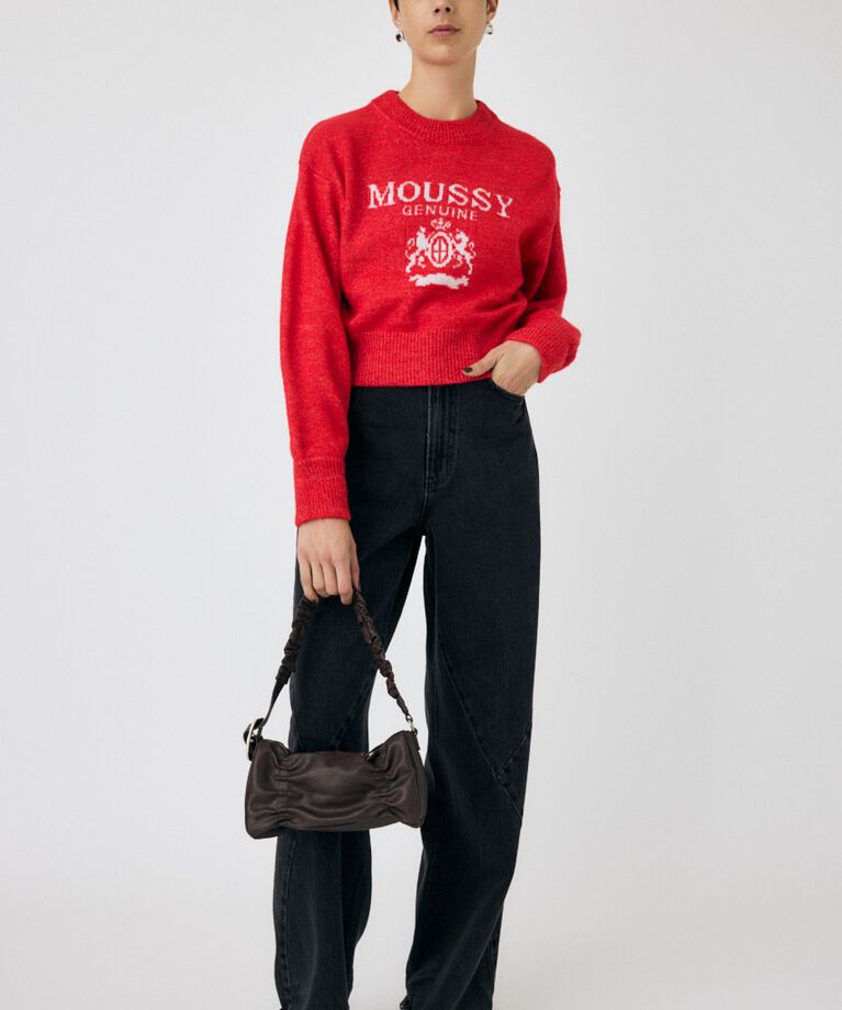 MOUSSY「GLITTER MOUSSY ニットトップス」|ニット・セーター|