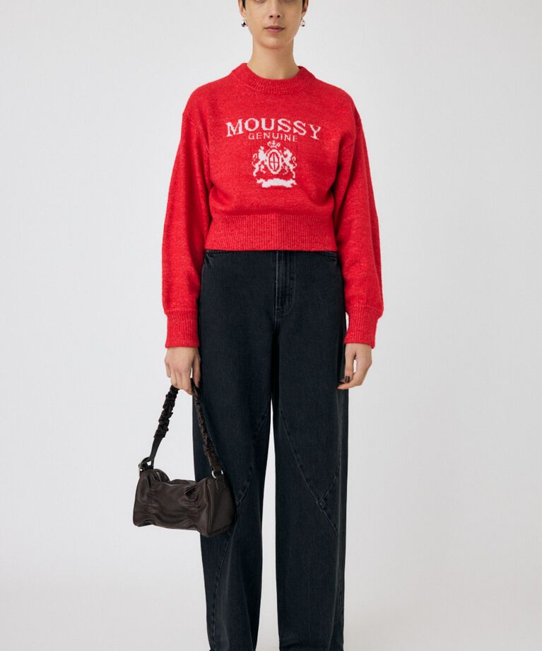 MOUSSY「GLITTER MOUSSY ニットトップス」|ニット・セーター|
