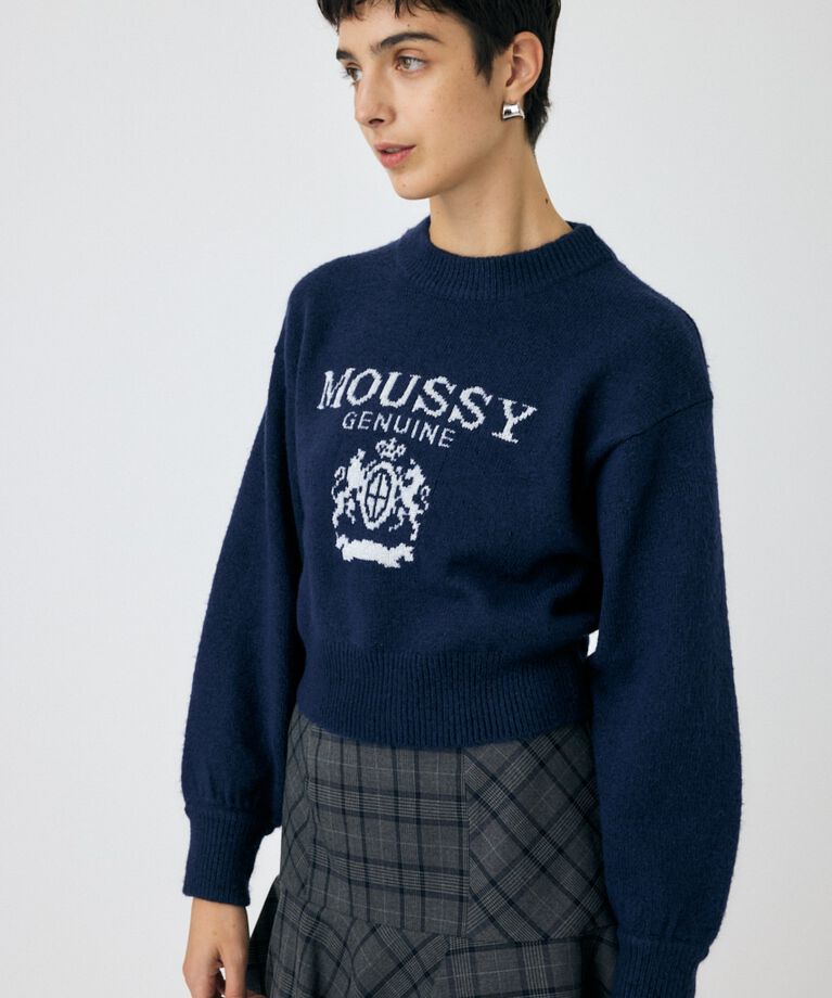 MOUSSY「GLITTER MOUSSY ニットトップス」|ニット・セーター|