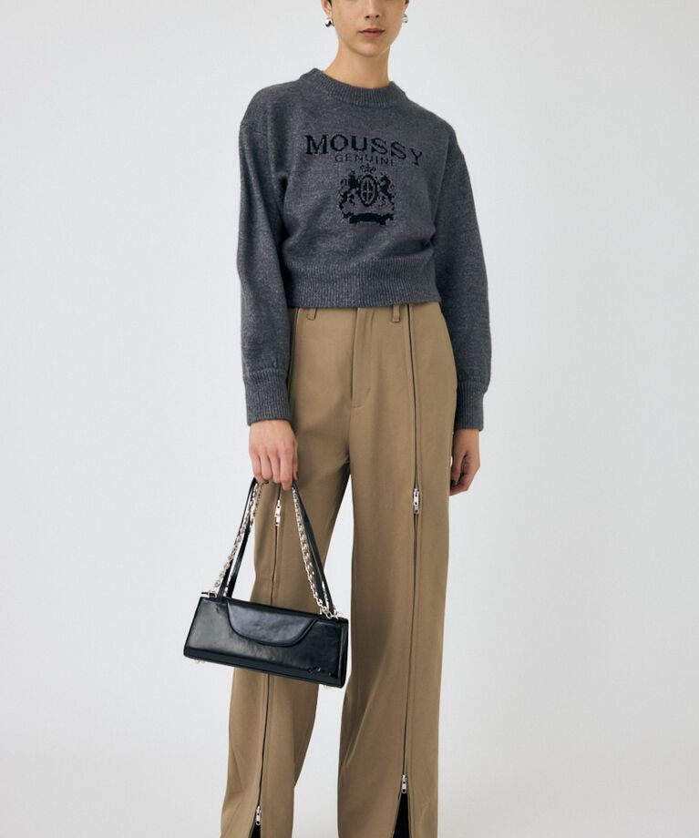 MOUSSY「GLITTER MOUSSY ニットトップス」|ニット・セーター|