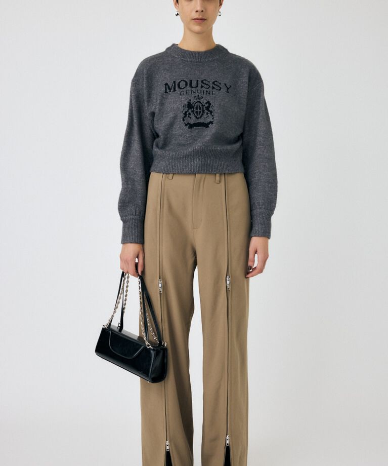 MOUSSY「GLITTER MOUSSY ニットトップス」|ニット・セーター|