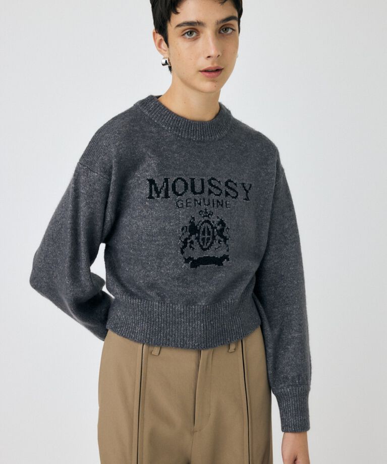 MOUSSY「GLITTER MOUSSY ニットトップス」|ニット・セーター|