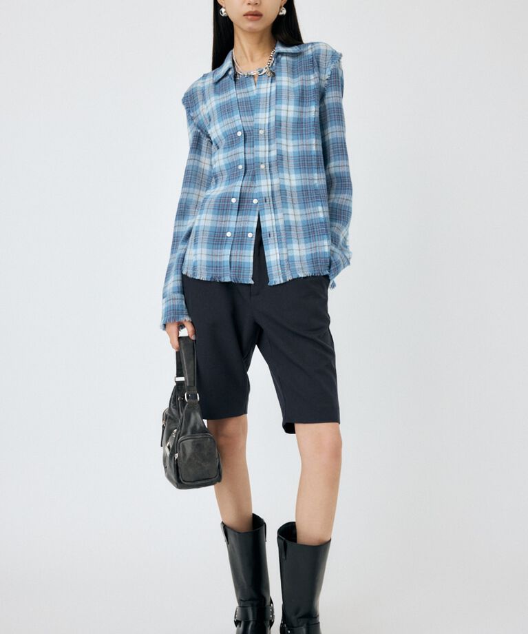 MOUSSY「STRETCH TWILL スリムハーフパンツ」|その他|