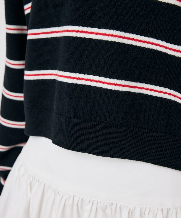 MOUSSY「BOXY KNIT ポロ」|ニット・セーター|