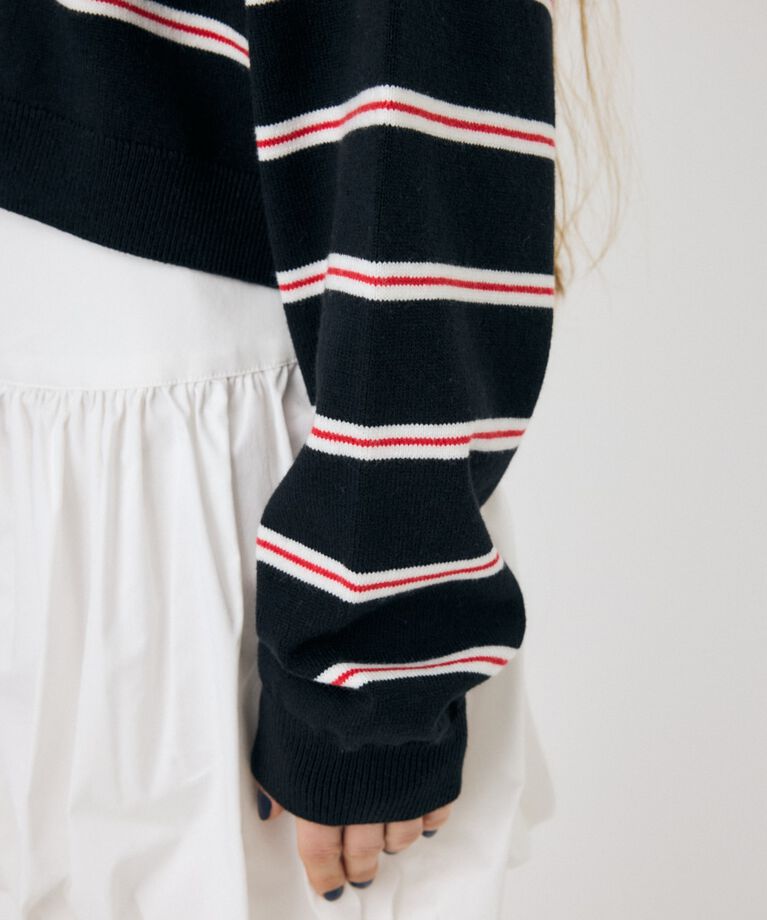 MOUSSY「BOXY KNIT ポロ」|ニット・セーター|