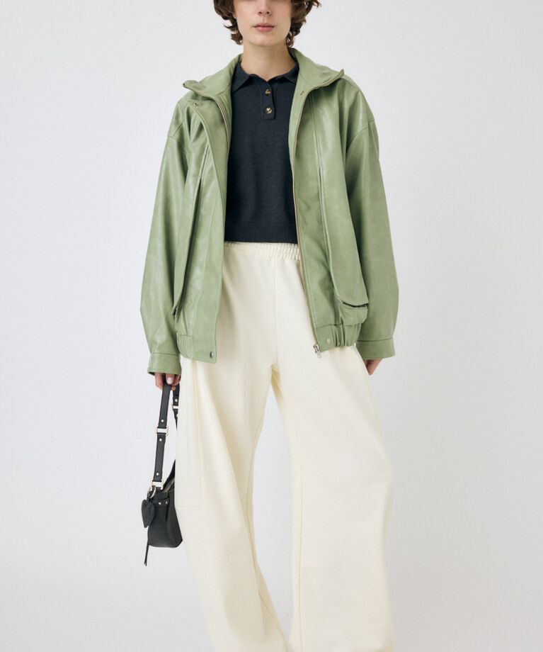 MOUSSY「BOXY KNIT ポロ」|ニット・セーター|