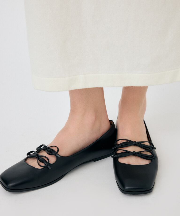 MOUSSY「BOW BALLET パンプス」|パンプス|