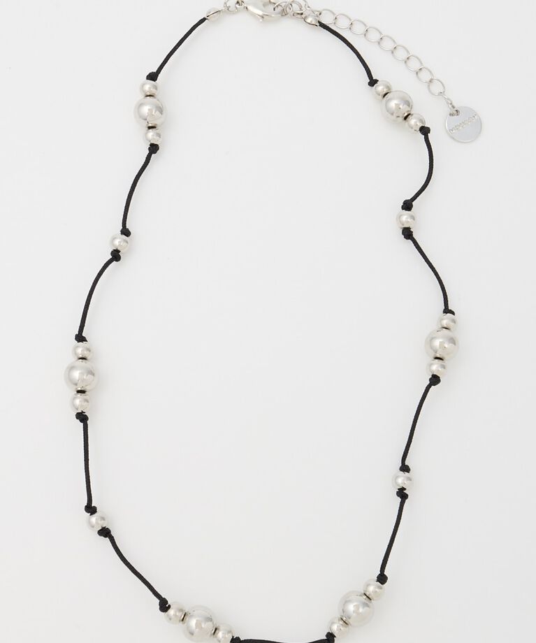 MOUSSY「CORD & CHAIN ネックレス」|ネックレス|