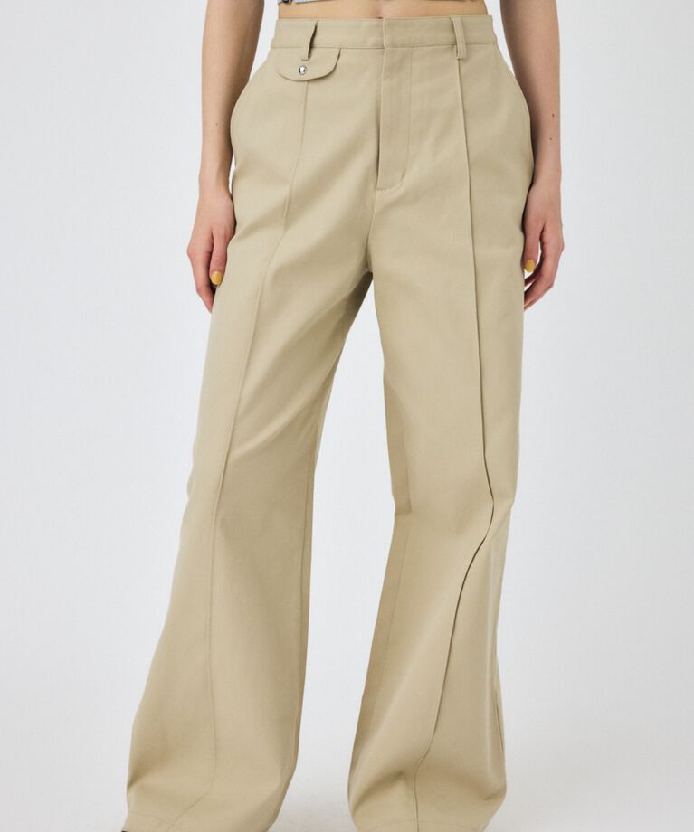 MOUSSY「PINTUCK CHINO パンツ」|その他|BEG