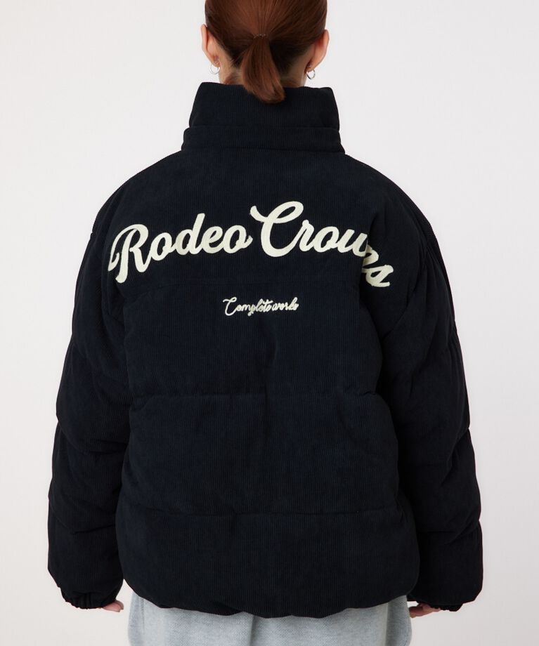 RODEO CROWNS「LOGO パフ 中綿ブルゾン」|ブルゾン・スタジャン|