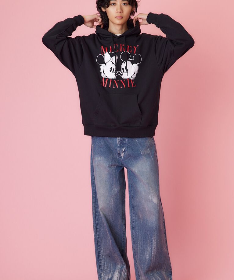 RODEO CROWNS「(ミッキー＆ミニー)スウェットパーカー」|パーカー|