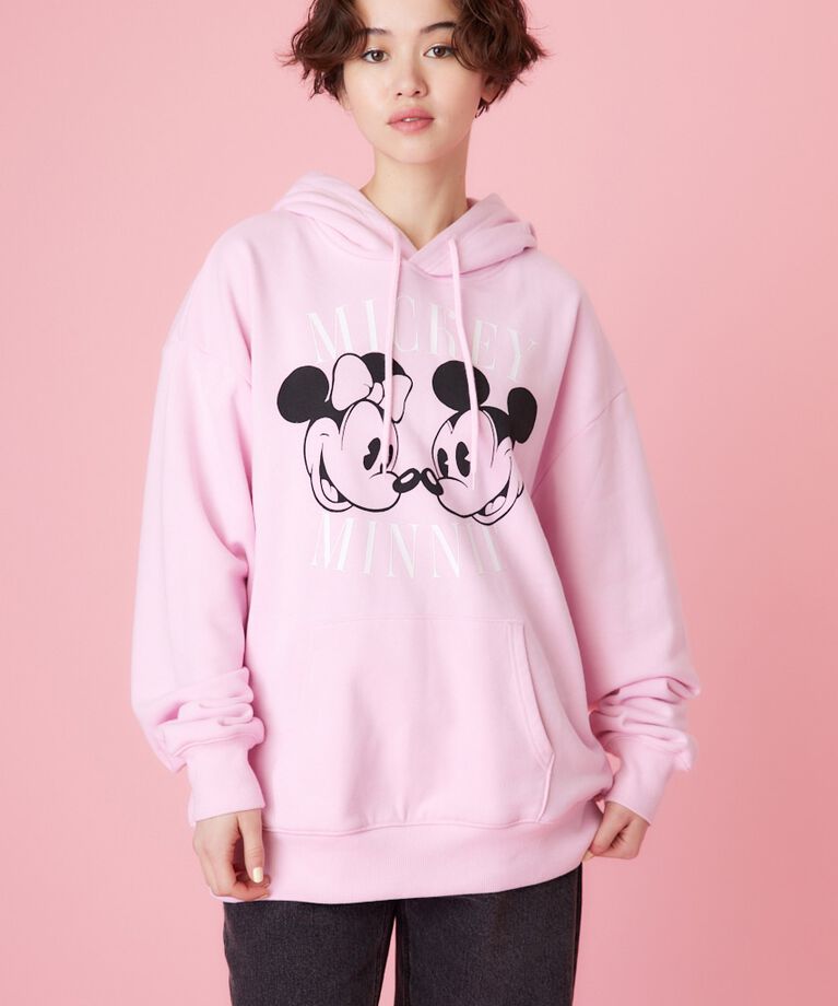 RODEO CROWNS「(ミッキー＆ミニー)スウェットパーカー」|パーカー|