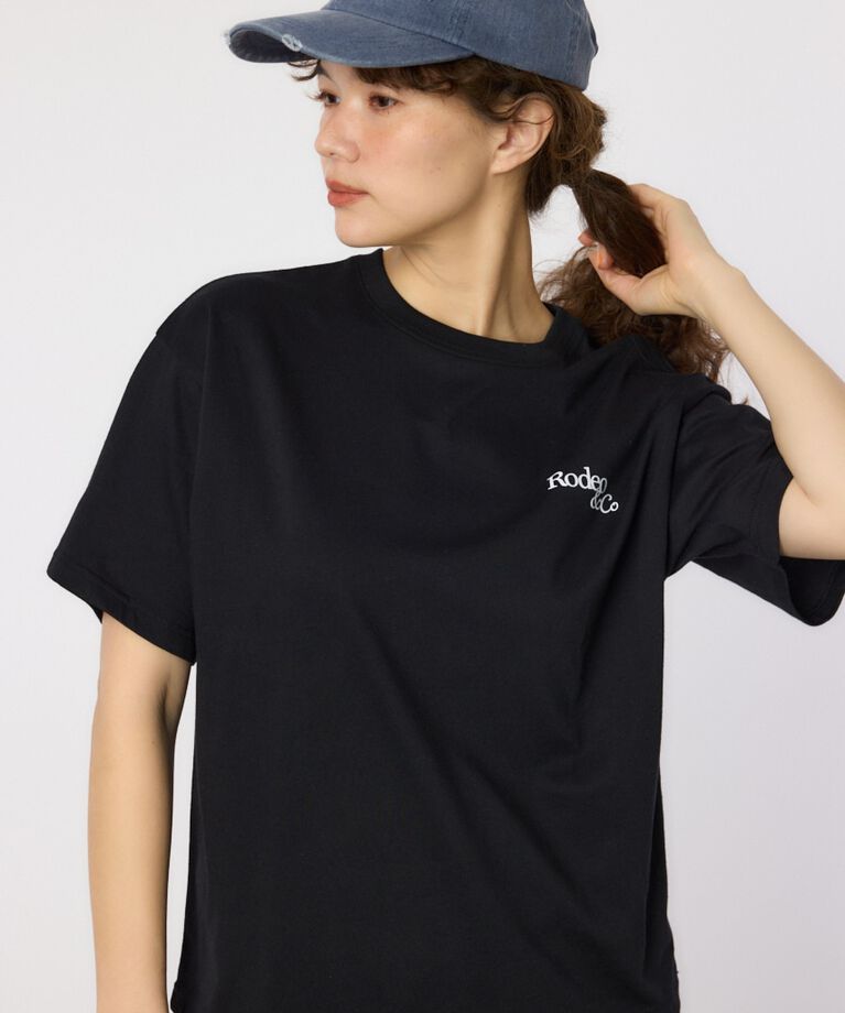 RODEO CROWNS「Flower Logo Embroidery Tシャツ」|Tシャツ・カットソー|