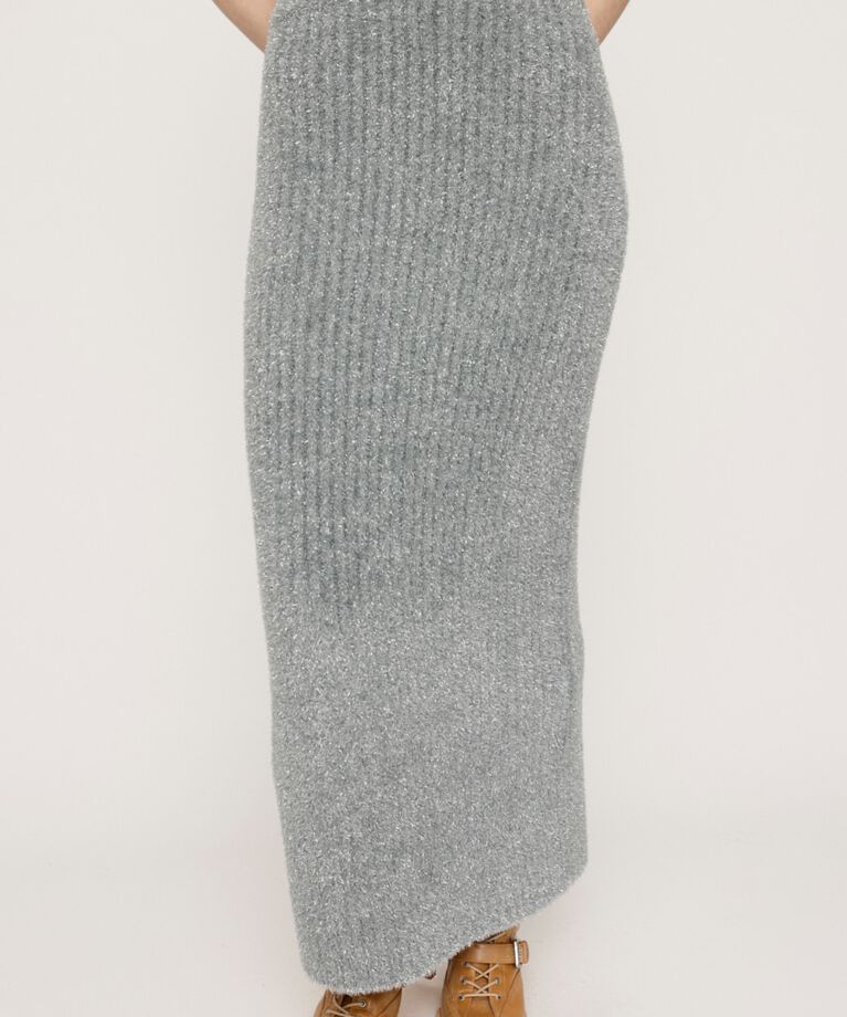 SLY「GLITTER KNIT ロングスカート」|スカート|