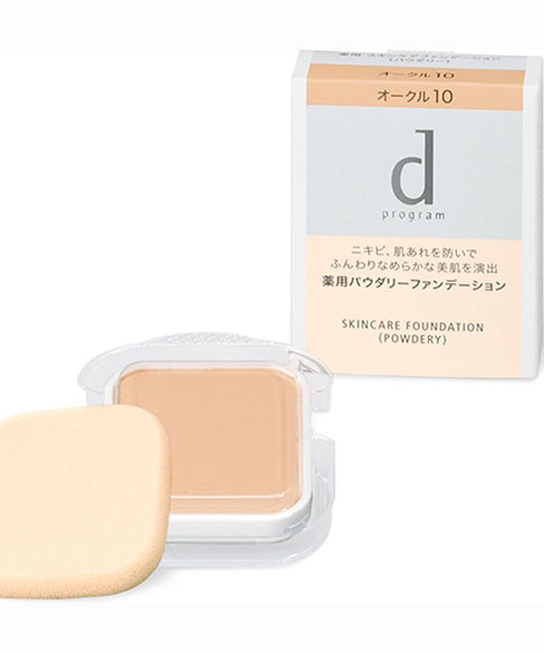 dプログラム「d プログラム 薬用　スキンケアファンデーション　（パウダリー） オークル10 レフィル/無香料 (10.5g)」|ファンデーション|