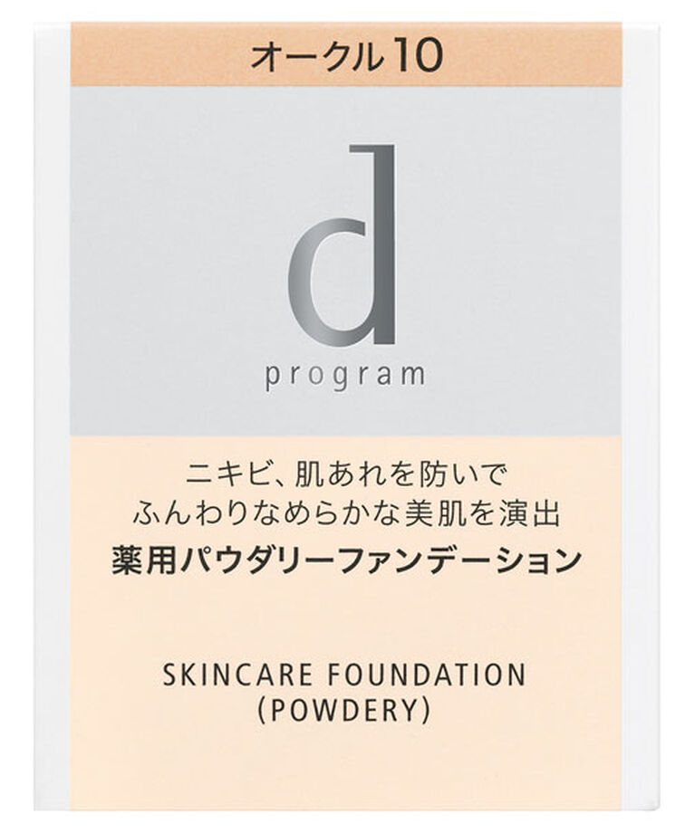 dプログラム「d プログラム 薬用　スキンケアファンデーション　（パウダリー） オークル10 レフィル/無香料 (10.5g)」|ファンデーション|
