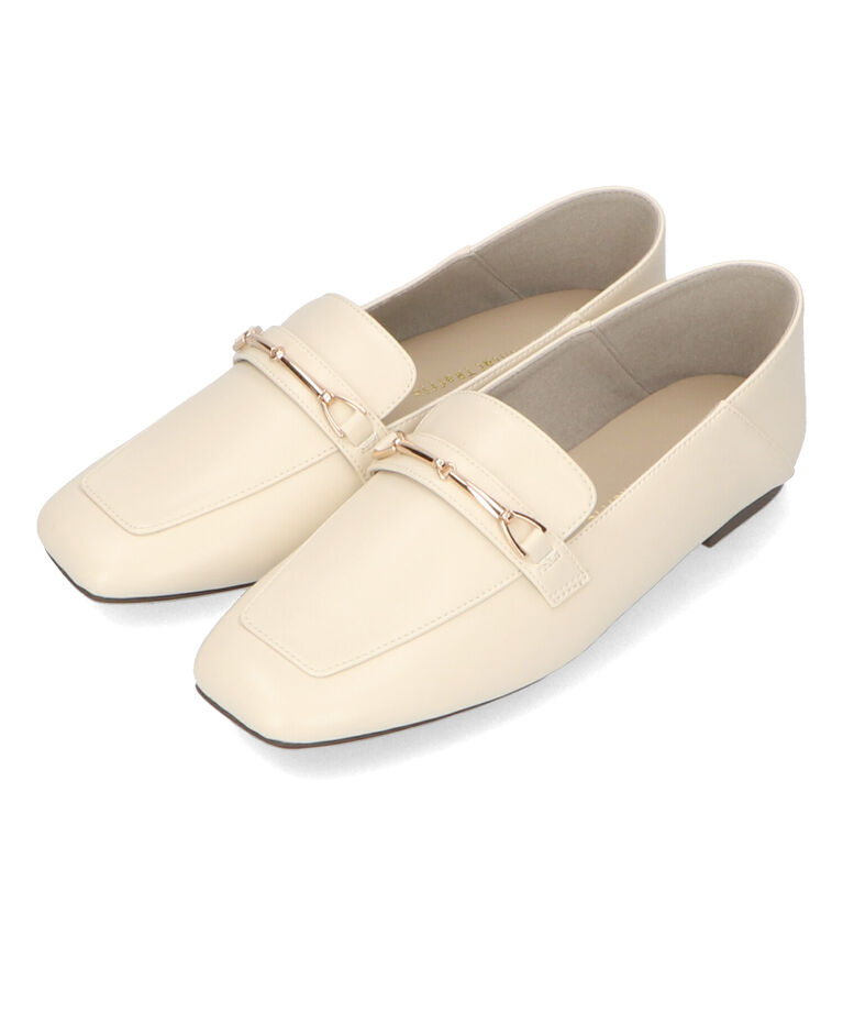 WA Oriental TRaffic「【再入荷】スクエアトゥモチーフバブーシュローファー/42308 ローファー」|パンプス|