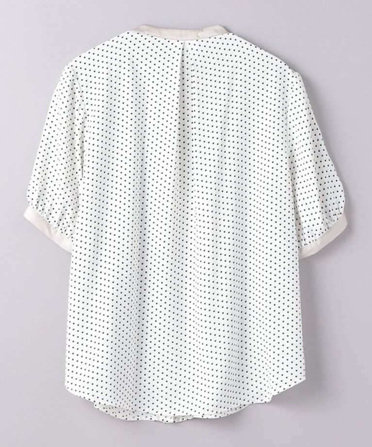 UNITED ARROWS「バイカラーパイピング ショートスリーブ ブラウス」|シャツ・ブラウス|