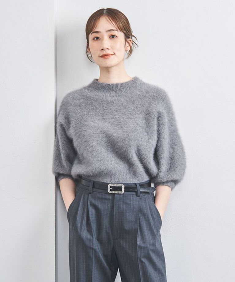 UNITED ARROWS「スクエアビジューバックル ベルト」|ベルト|