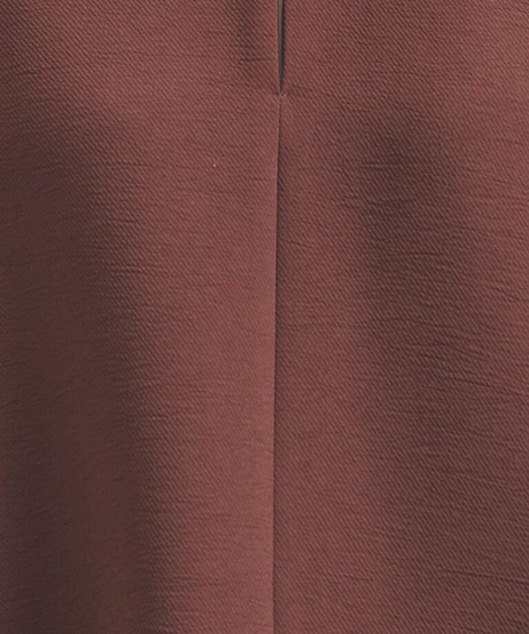 UNITED ARROWS「COMFY スリットノーカラー プルオーバー」|シャツ・ブラウス|