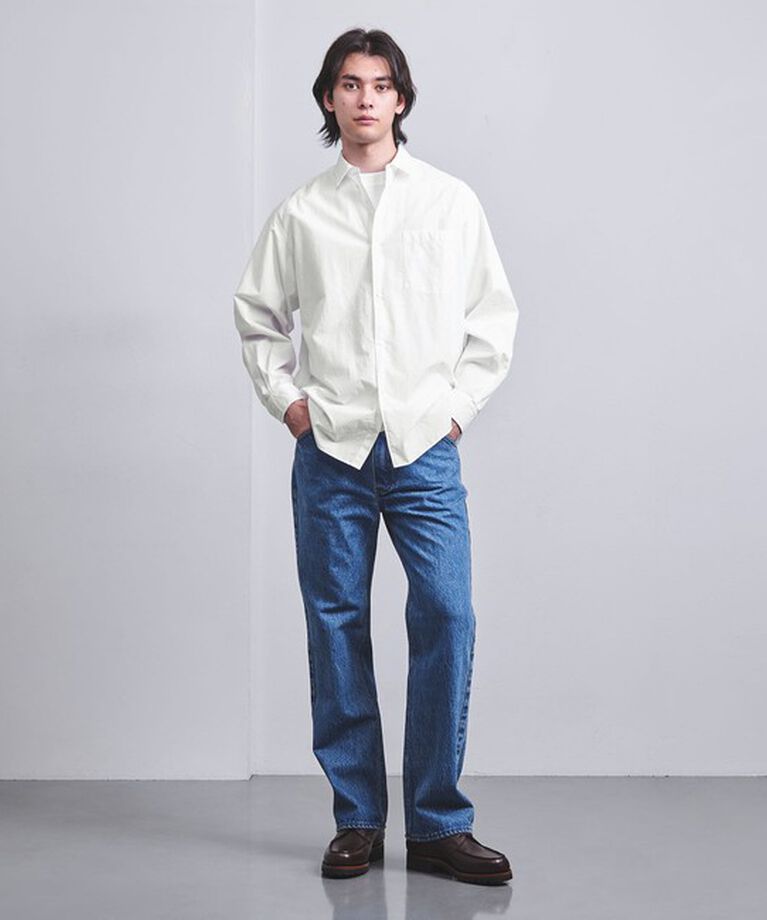 UNITED ARROWS「カリビアーナミルズ ポプリン レギュラーカラーシャツ」|シャツ・ブラウス|
