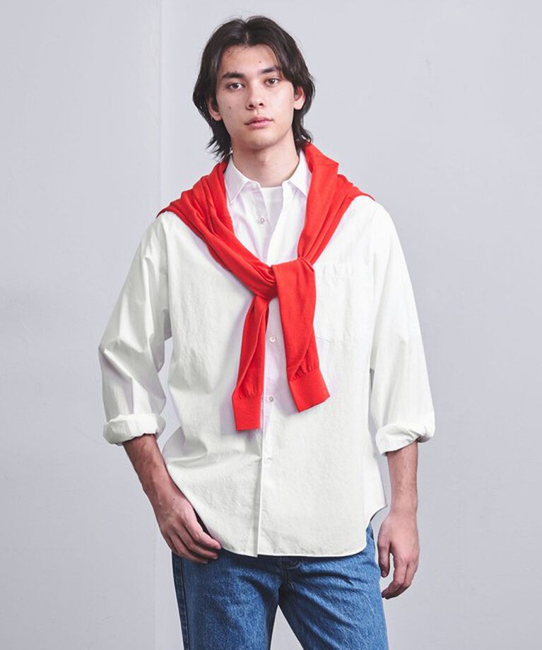 UNITED ARROWS「カリビアーナミルズ ポプリン レギュラーカラーシャツ」|シャツ・ブラウス|