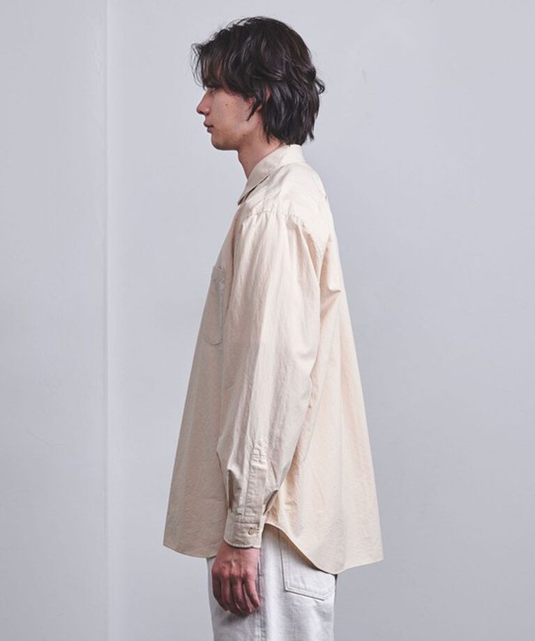 UNITED ARROWS「カリビアーナミルズ ポプリン レギュラーカラーシャツ」|シャツ・ブラウス|